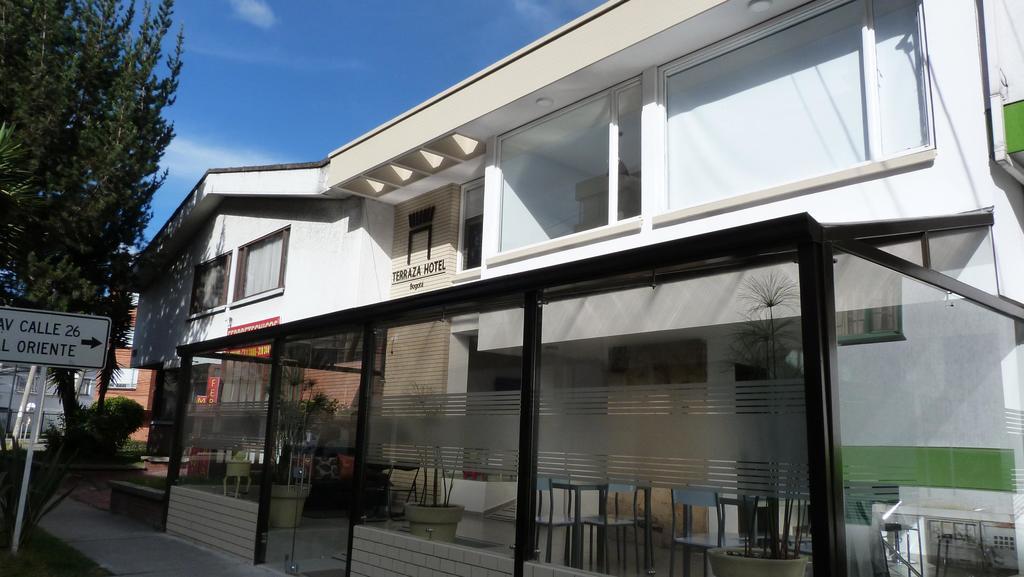Terraza Hotel Bogotá Exterior foto